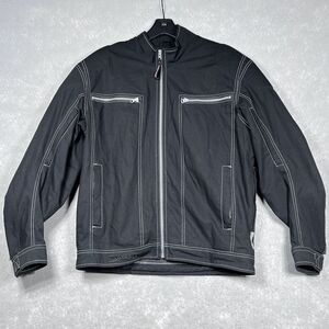 Joe Rocket Motorcycle Touring Jacket Men’s Small Black Textile Canvas
